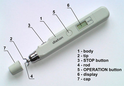 Figure 1 - the appearance of the tonometer