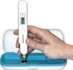 Checking of the tonometer's capacity for work