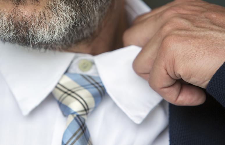 Keep it loose – Wearing neckties may increase your risk for glaucoma