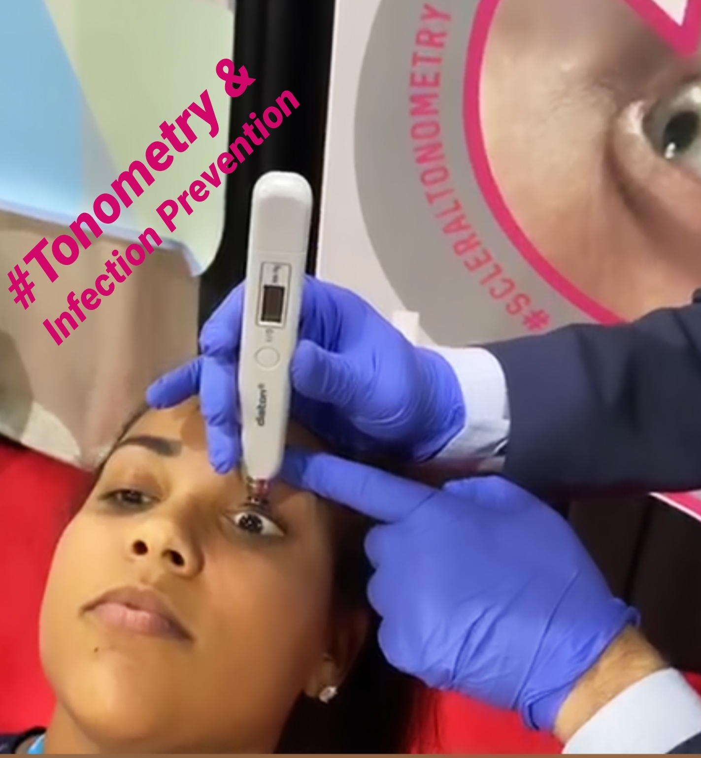 Infection Prevention and Tonometry with Diaton Tonometer
