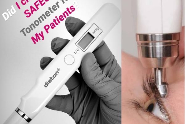 safe tonometry through eyelid