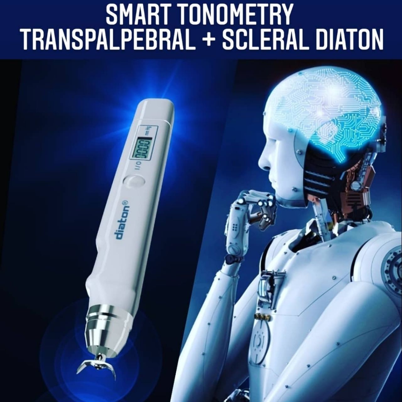 Smart & Safe Transpalpebral + Scleral Tonometry by DIATON Tonometer enables to measure IOP for glaucoma independent of CCT or other corneal biomechanics.