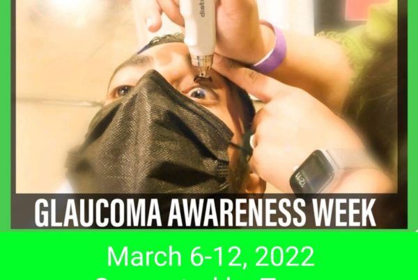 Glaucoma Awareness Week Supported by Diaton Tonometer