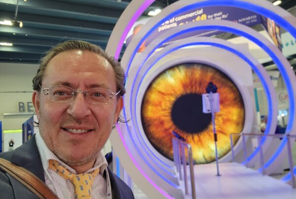 Roman Iospa CEO of Diaton Tonometer at the American Academy of Ophthalmology