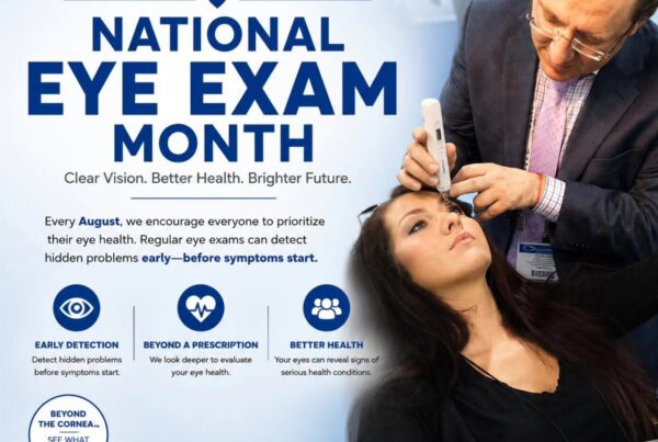 August is National Eye Exam Month - Diaton Tonometer Helps with Glaucoma Testing