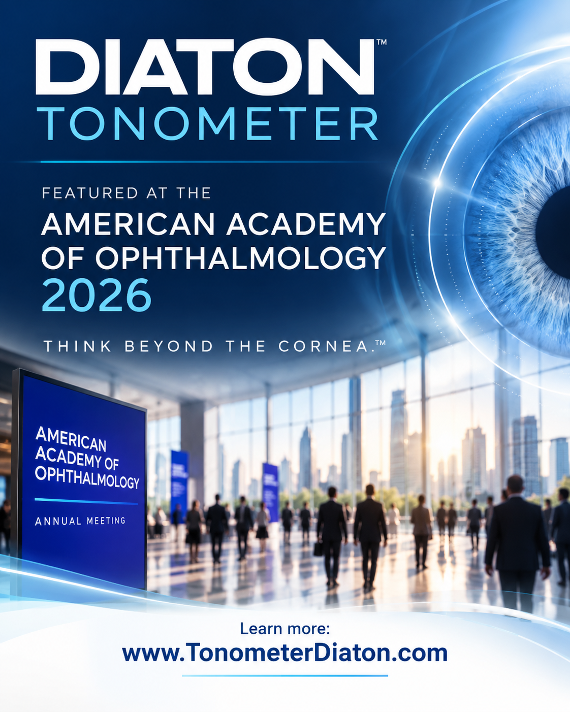 Diaton Tonometer Featured at the American Academy of Ophthalmology 2026 in New Orleans
